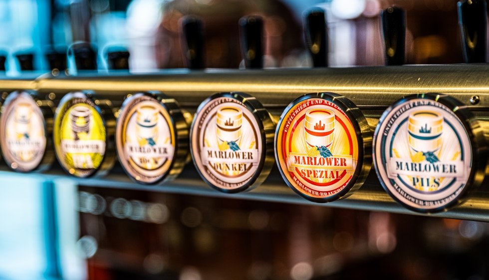 9 types of beer from our own brewery // &copy; Recknitztal-Hotel Marlow