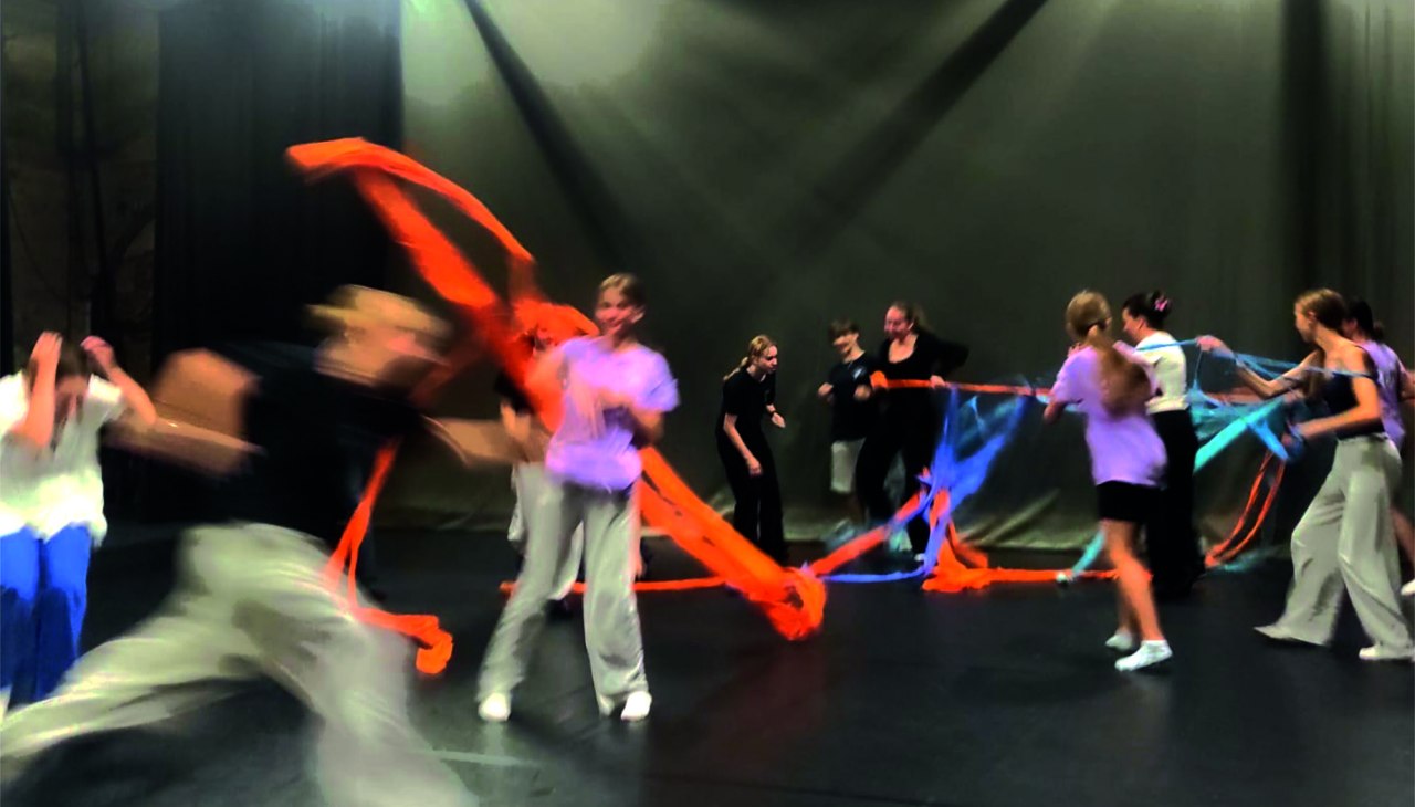 Polscy i niemieccy tancerze na próbie, © STiC-er Theater e.V.