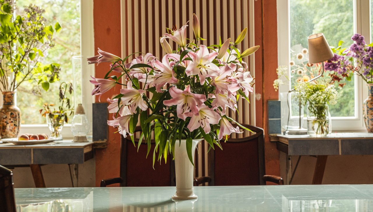 Open space in the manor house Battinsthal, © Lars Schönherr
