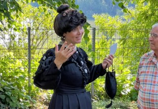 Silesian poet Friederike Kempner tells of the fear of being buried alive, © Claudia Parton