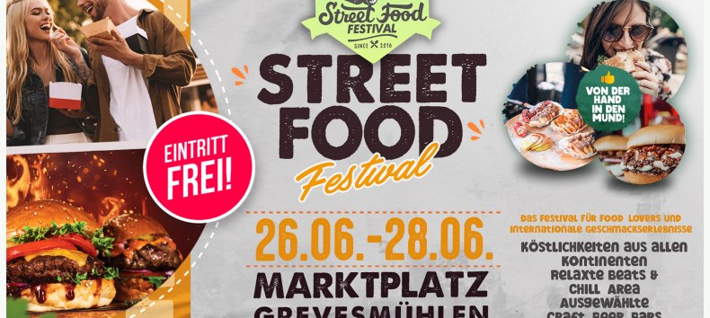 Street Food Festival 2026 Grevesm&uuml;hlen // &copy; Michael Heise / Street Food Festivals