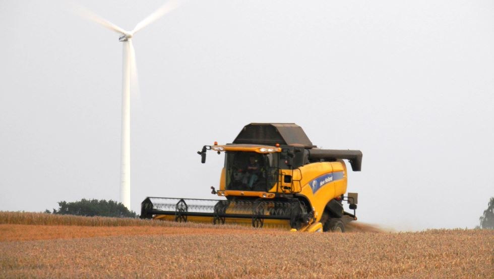 The grain harvest in the fields of Jens Albrecht GbR, © Albrecht GbR
