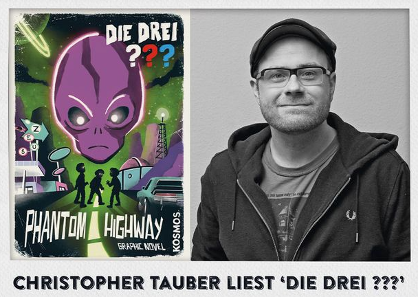 Christopher Tauber liest Die Drei, © DasStzdioZwei