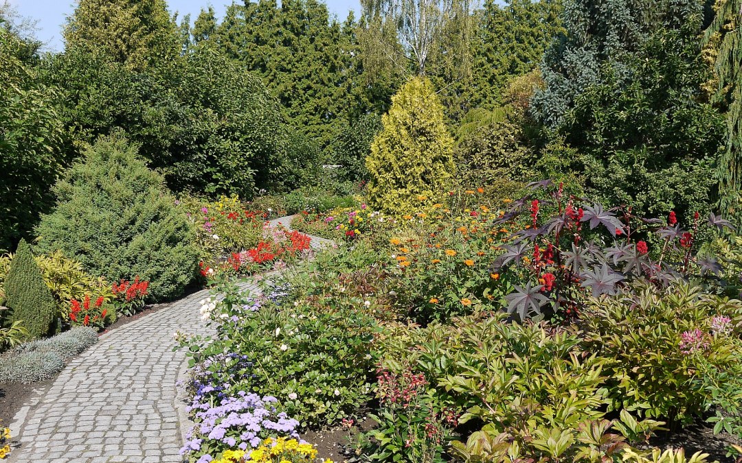Paden leiden door de hele tuin, © TMV/Fischer