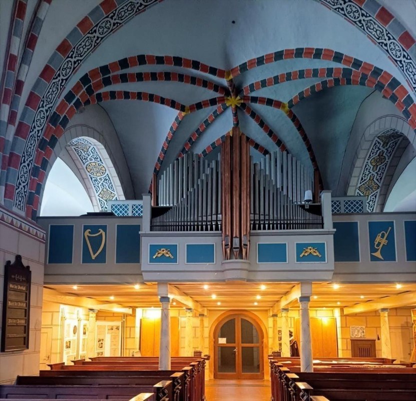 Organ at St. Mary's Church in Loitz // © Jason Ruben Organ at St. Mary's Church in Loitz // © Jason Ruben