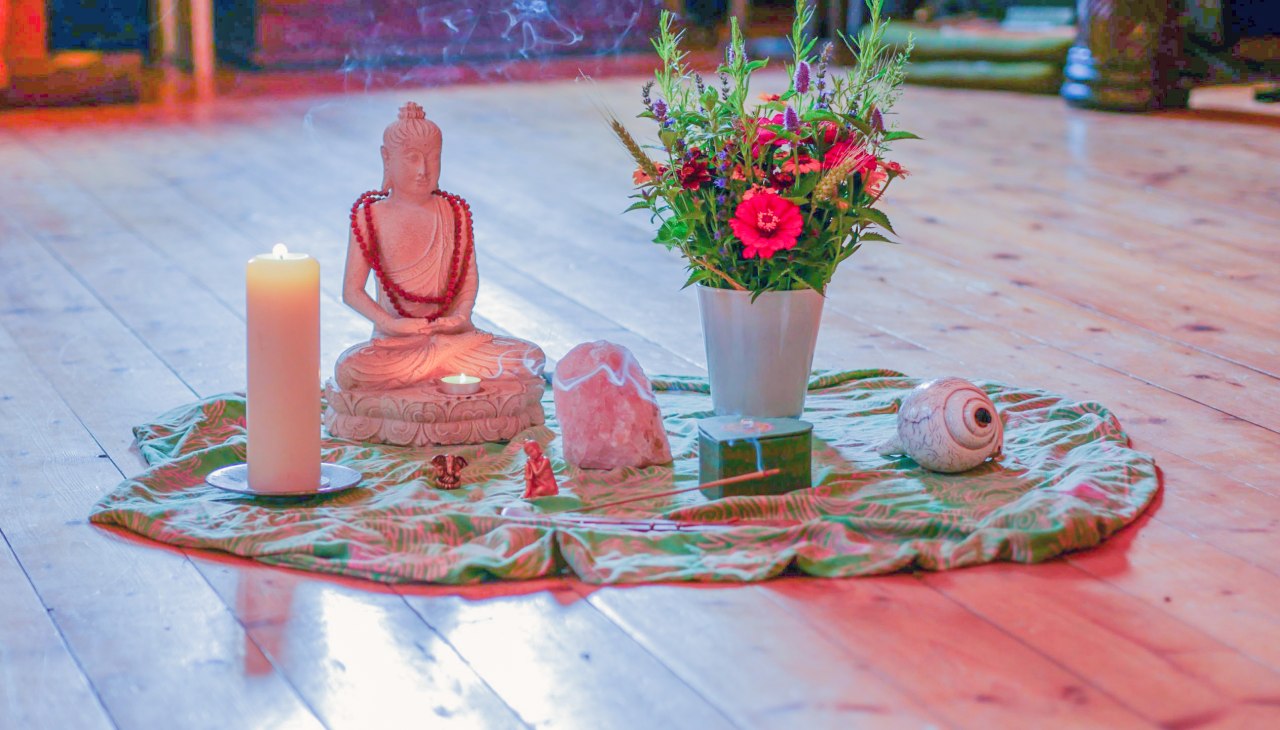 Mantra zangcirkel & meditatie, © Ralf Krämer Mantra zangcirkel & meditatie, © Ralf Krämer