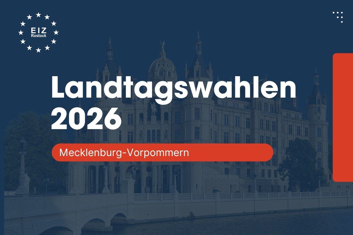 Lezing over de staatsverkiezingen van 2026 // © EIZ Rostock e.V. Lezing over de staatsverkiezingen van 2026 // © EIZ Rostock e.V.