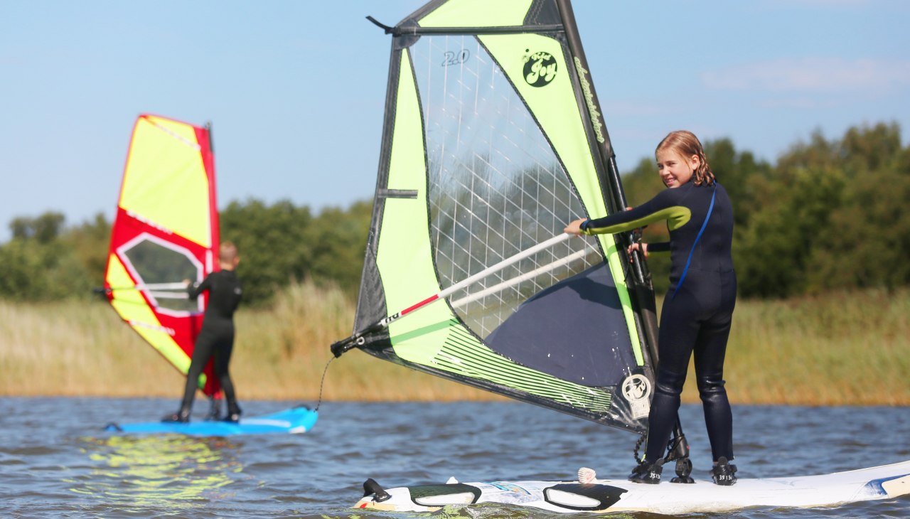 Windsurfen_in_Born, &copy; Kitesurf & Kanu Born