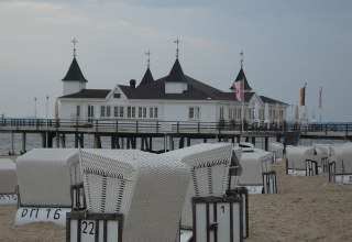 De pier van Ahlbeck is in zijn oorspronkelijke staat bewaard gebleven // © MV-T/Fischer De pier van Ahlbeck is in zijn oorspronkelijke staat bewaard gebleven // © MV-T/Fischer