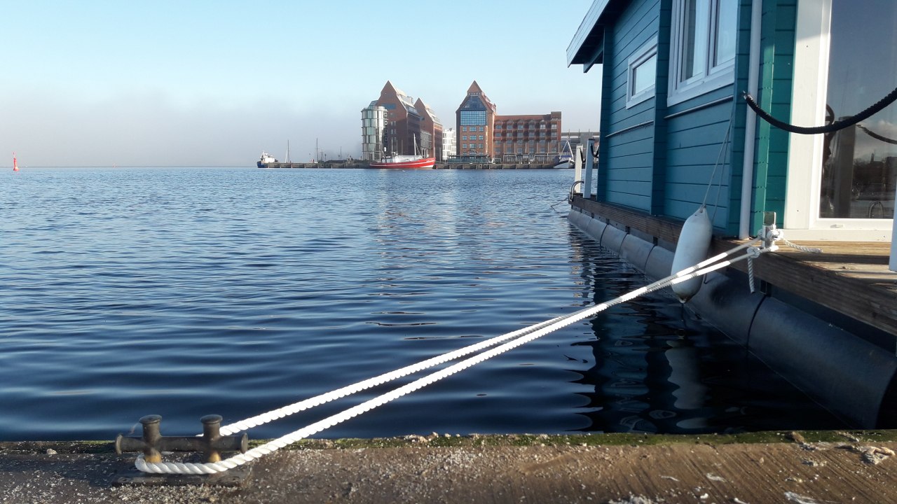 Sauna vlot in de stadshaven, &copy; Ronald Kley