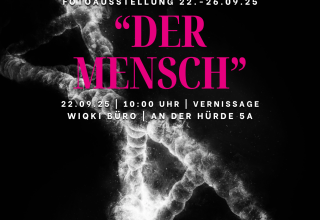 Exhibition poster "The human being", © NordStart-Akademie