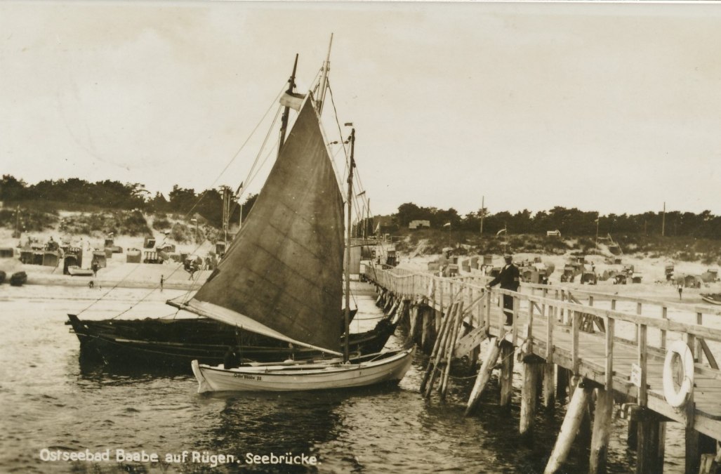 Molo około 1923 r. Baabe, © MMG