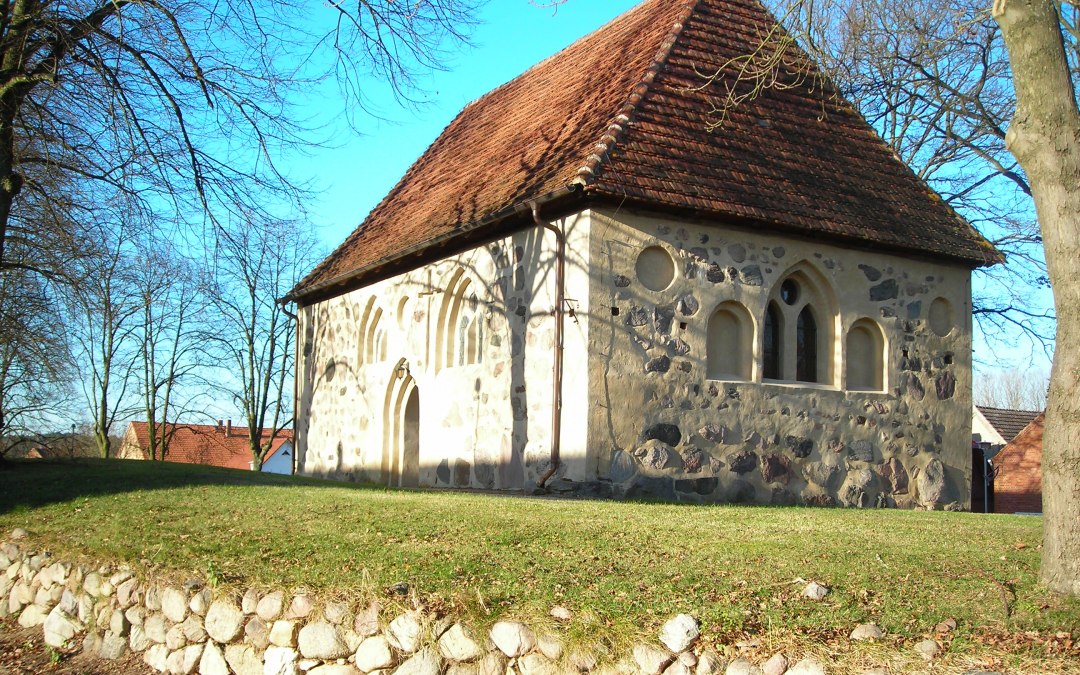 Tramm village church with mixed masonry, © Foto: Karl-Georg Haustein