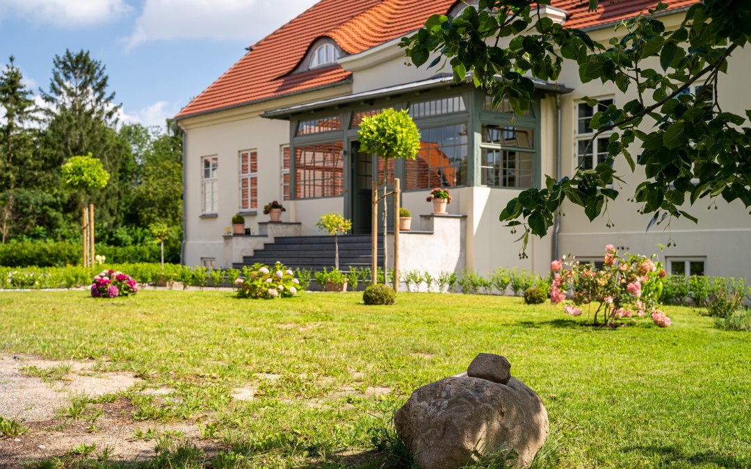 Buitenaanzicht van het landgoed Zahren, © DOMUSImages
