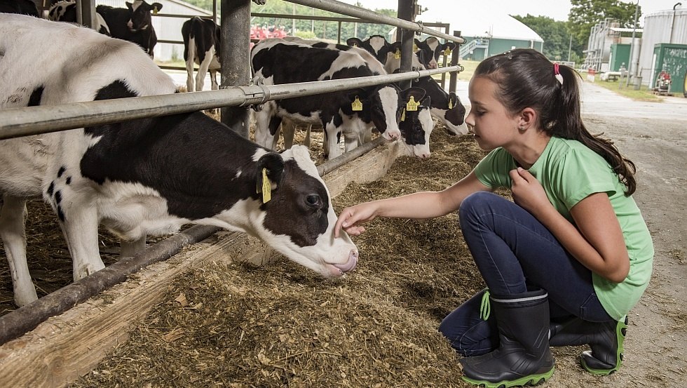 Er valt veel te beleven tijdens een gezinsuitstapje naar de boerderij, © TMV/Thomas Ulrich