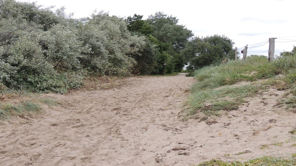 Uitzichtpad naar het strand // © Kurverwaltung Insel Poel Uitzichtpad naar het strand // © Kurverwaltung Insel Poel