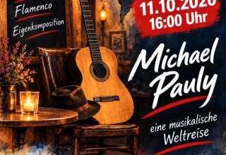 Michael Pauly an der klassischen Gitarre. // &copy; Michael Pauly