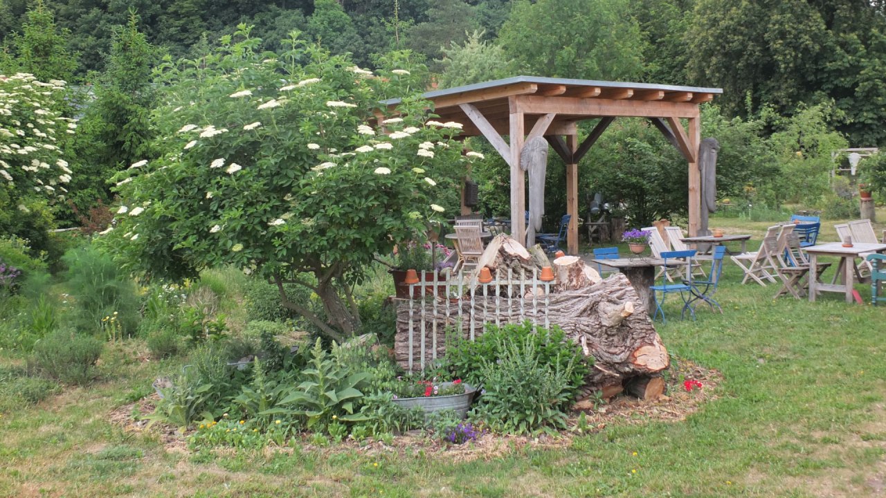 Naturalny ogr&oacute;d ziołowy // &copy; Kr&auml;uterhof Carlsthal