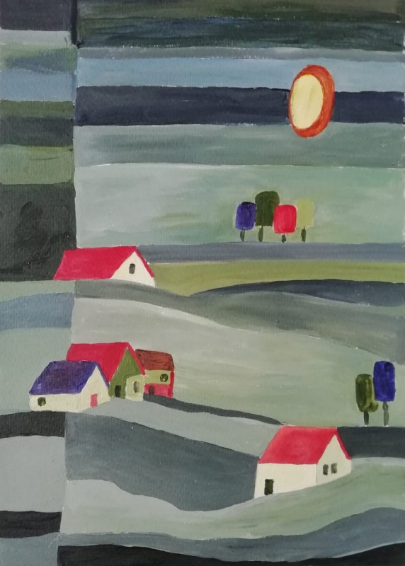 Acrylic, 2023 // &copy; Margit May