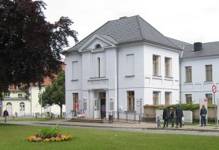 Widok z zewnątrz na Centrum Informacji Turystycznej w Güstrow, © TMV/Klüber