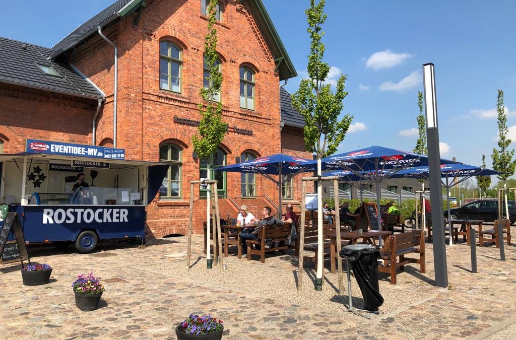De charme van het oude stationsgebouw is indrukwekkend., © LOK - Die Pension - Das Restaurant