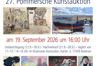 126 Werke aus &uuml;ber 115 Jahren kommen am 19. September unter den Hammer // &copy; Ralf Waschkau