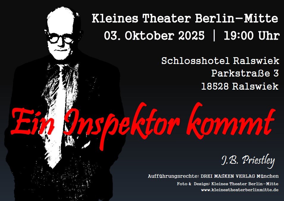 Poster, © Kleines Theater Berlin Mitte