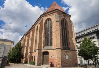 de Michaelisklosterkerk in het centrum van Rostock // © Frank Burger de Michaelisklosterkerk in het centrum van Rostock // © Frank Burger