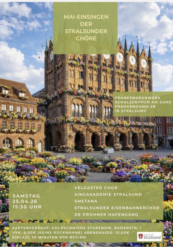 Plakat May Singing // &copy; Wolfgang Walk