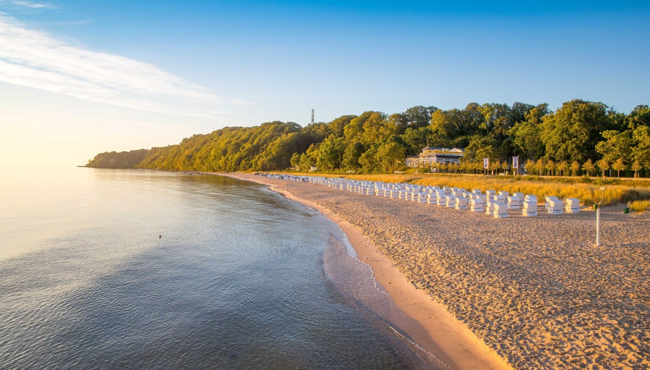 Bijzondere momenten: het noordstrand in de kustplaats aan de Oostzee Göhren bij zonsopgang, © KV Göhren / Martin Stöver
