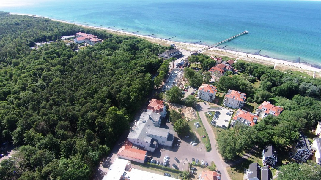 Fantastische locatie, op slechts 200 meter van de pier, © Residenz Hotel Graal-Müritz GmbH