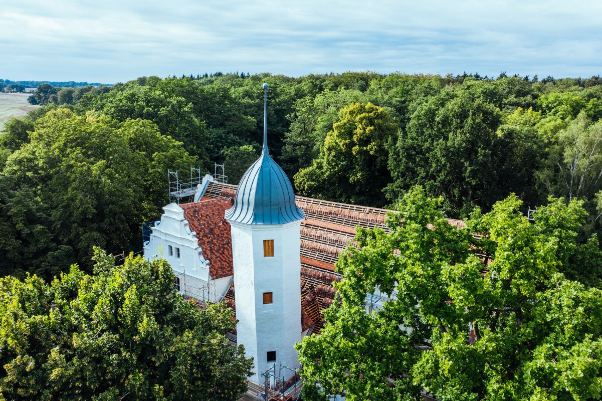 Quilow moated castle, &copy; TMV/G&auml;nsicke