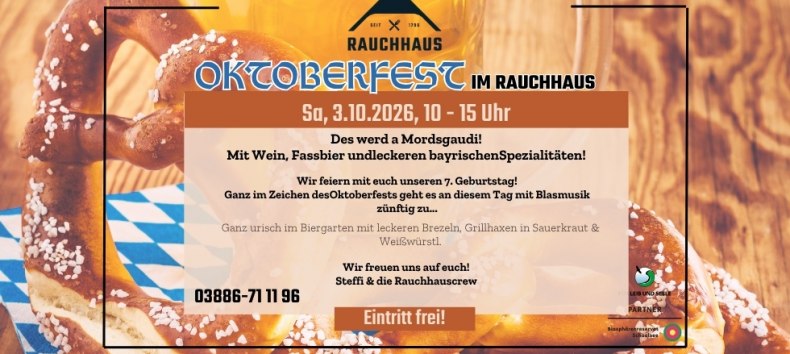 Oktoberfest im Rauchhaus M&ouml;llin // &copy; Rauchhaus M&ouml;llin