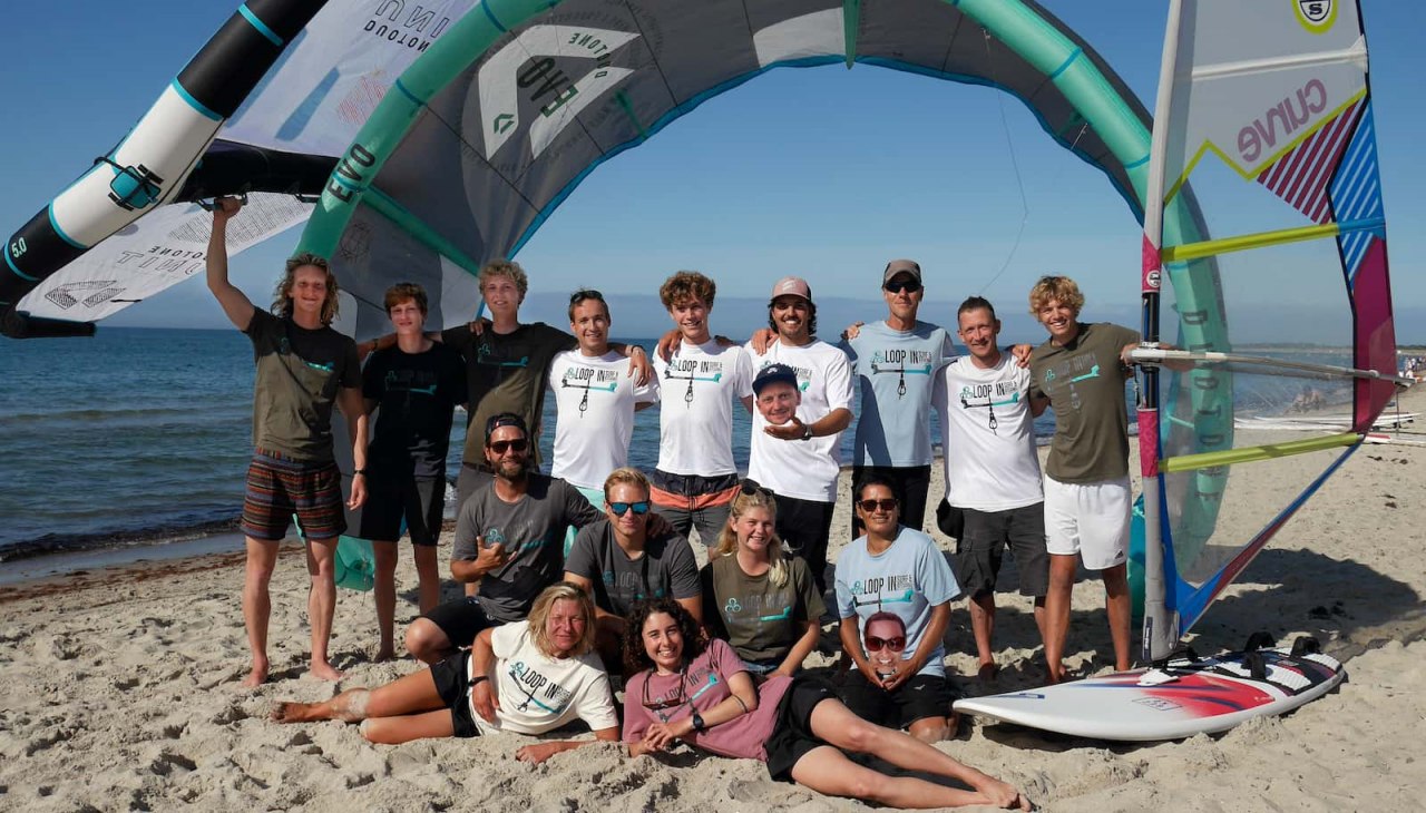 LOOP IN - Surf & Kiteschool Dierhagen Kitesurfing Baltic Sea Team, &copy; Plamen Solzer