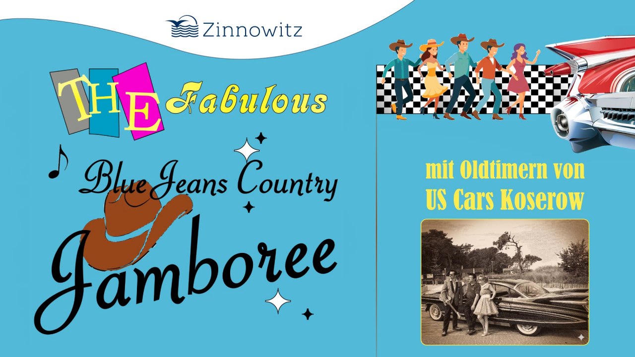 &copy; The Fabulous Country Jamboree mit Blue Jeans Band und US Cars Koserow
