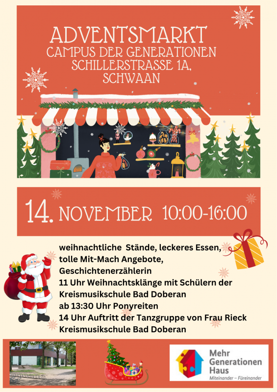V&aring;r adventsmarknad // &copy; T. Grawe