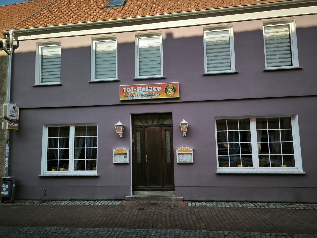 Taj Palace Au&szlig;enaufnahme, &copy; Jana Koch