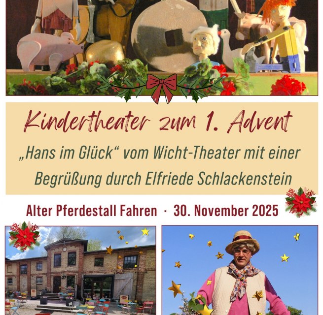 © Fotos: Copyright: Sven Lange (Elfriede), Jürgen Wicht (Figuren)