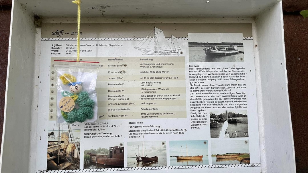 Schiffsinfo, © TZ Südliche Boddenküste