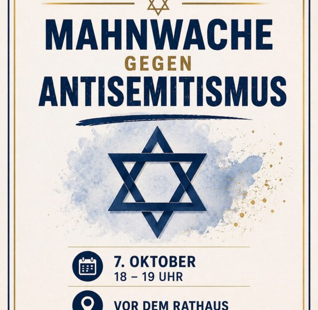 Wir gedenken der Opfer des Teroranschlags vom 7.10.23 // © Friederike Fechner Wir gedenken der Opfer des Teroranschlags vom 7.10.23 // © Friederike Fechner