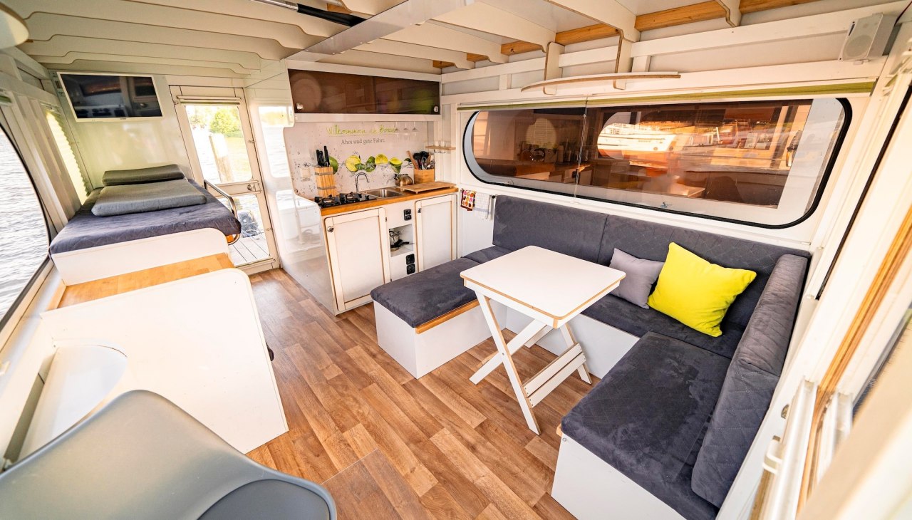 Vindua Houseboats Schwerin, © Sven Sprindt / SCHELFWERK.de