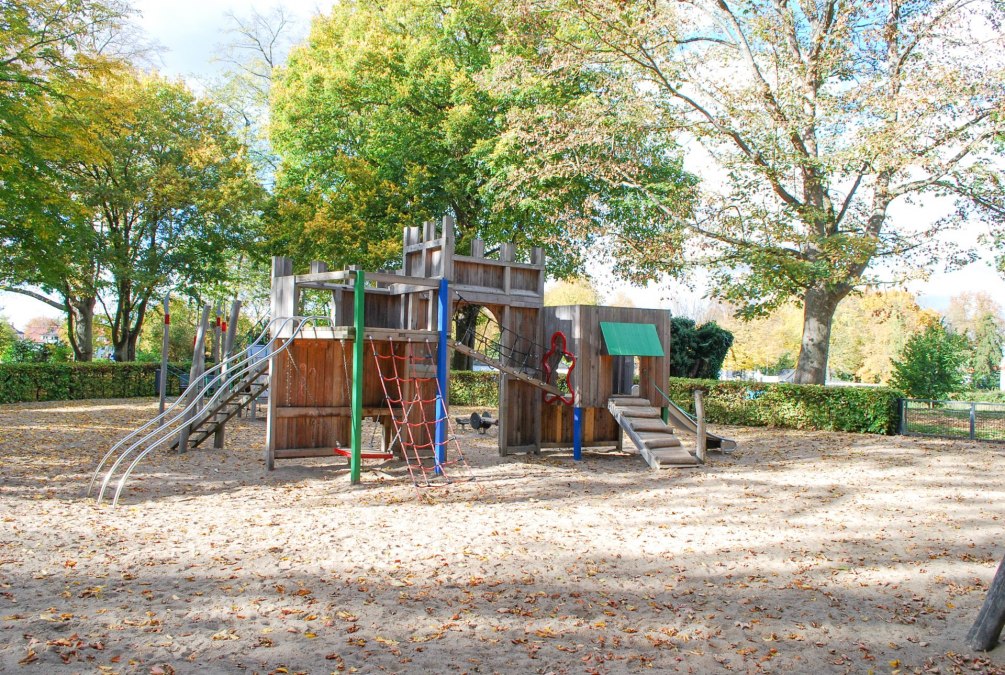 Playground Hospitalerbastion, © Tourismuszentrale Stralsund Playground Hospitalerbastion, © Tourismuszentrale Stralsund