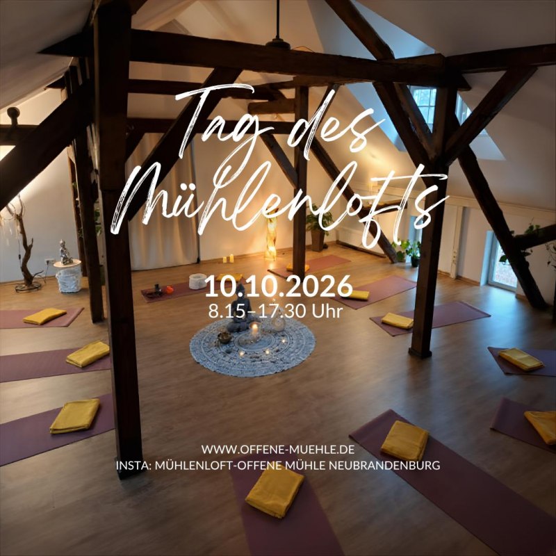 Invitation to M&uuml;hlenloft Day // &copy; Ellen Rechlin