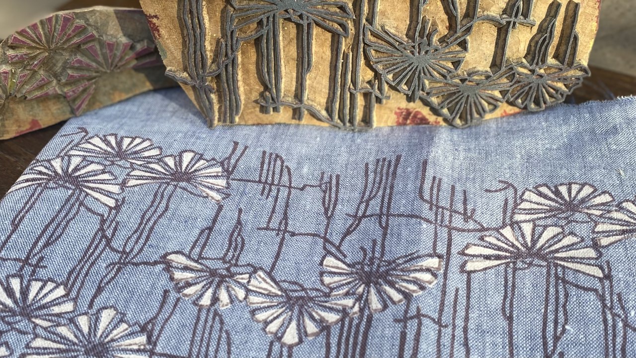 Tkanina i stemple // &copy; Felix Koschinsky