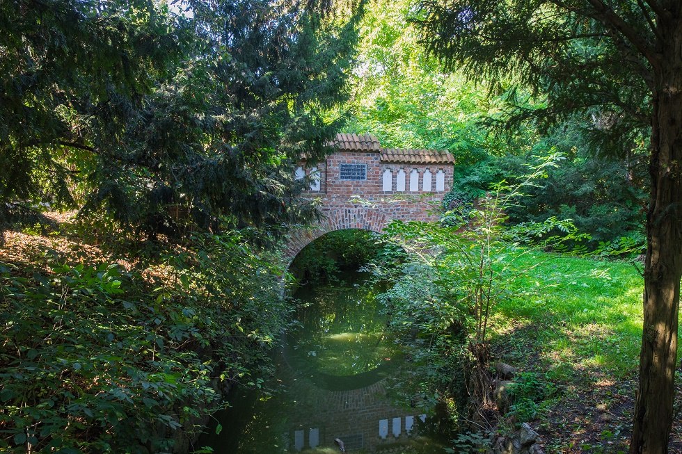 De Lindengarten werd aangelegd op de plek van een Zweeds fort., © Frank Burger