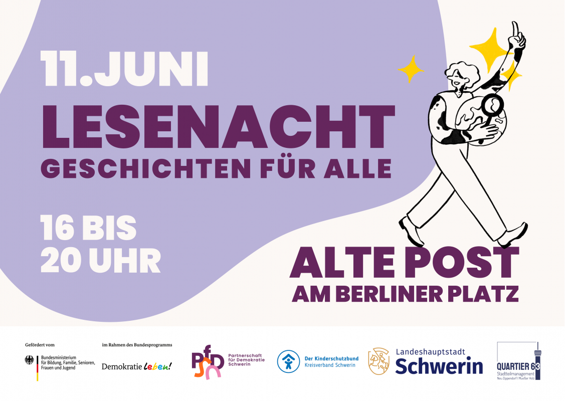 Reading night at the Alte Post // © PfD Schwerin Reading night at the Alte Post // © PfD Schwerin
