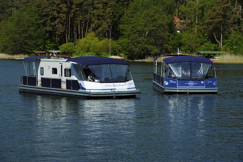 Łódź kempingowa, © CHARTERPOINT MÜRITZ