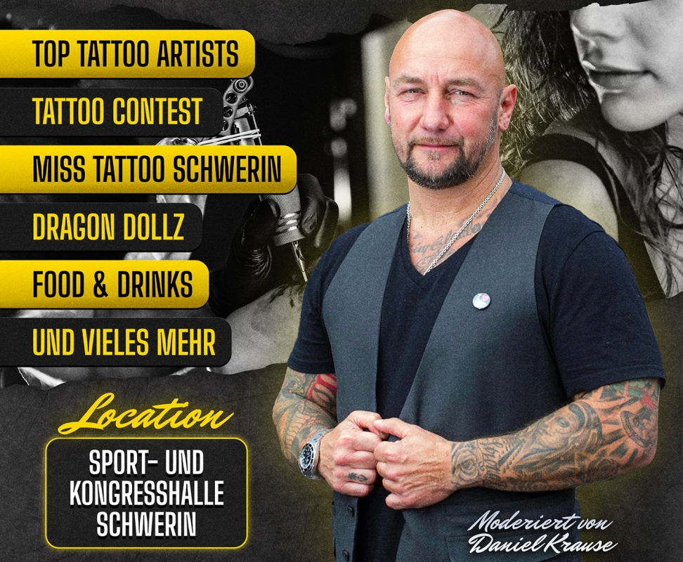 Tattoo Conventie - Inkt van legendes Schwerin // &copy; Ink & Beauty Gbr