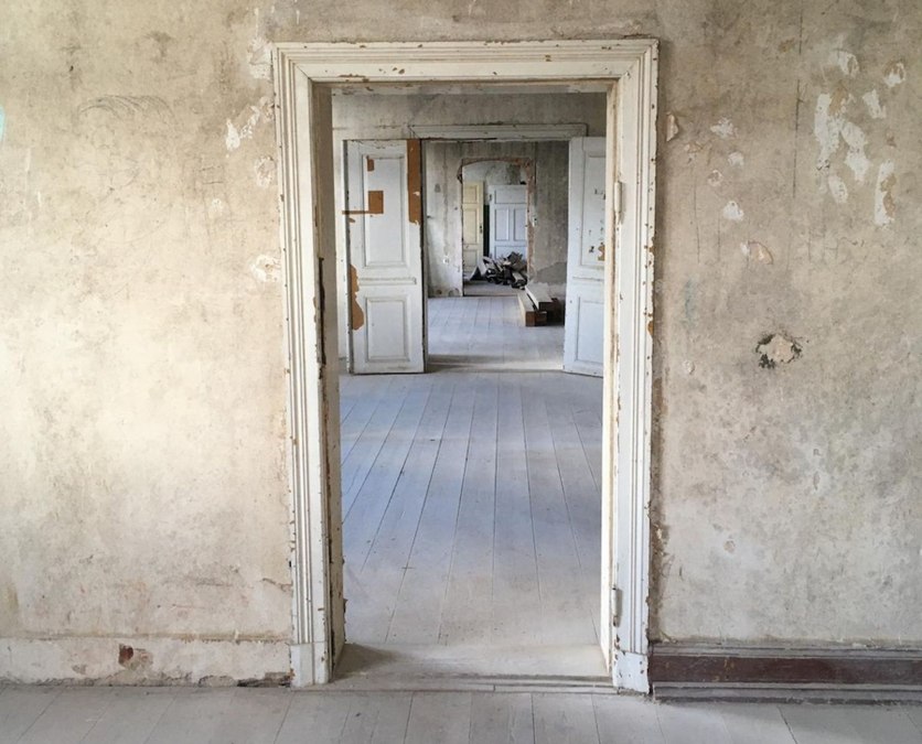 Visual axes in the Niendorf manor house, © Gutshaus Niendorf Visual axes in the Niendorf manor house, © Gutshaus Niendorf