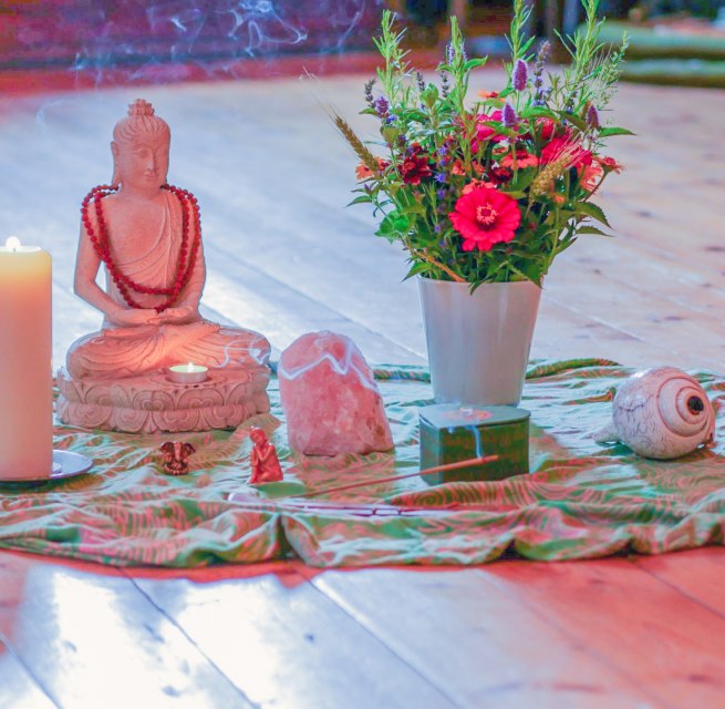 Mantra singing circle & meditation // &copy; Ralf Kr&auml;mer